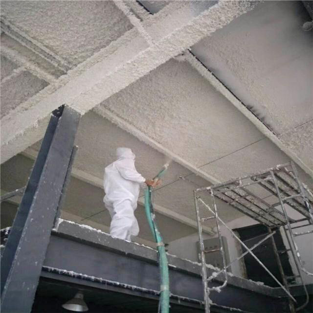 無(wú)機(jī)噴涂棉工程案例